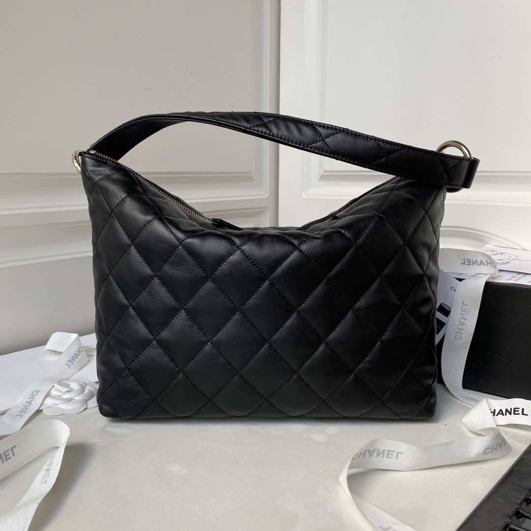 Ch**el Hobo Handbag 28×22.5×13cm