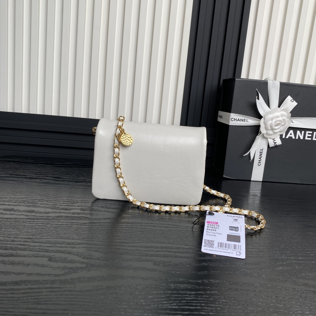 Ch**el MINI FLAP BAG 13×17.5×6cm