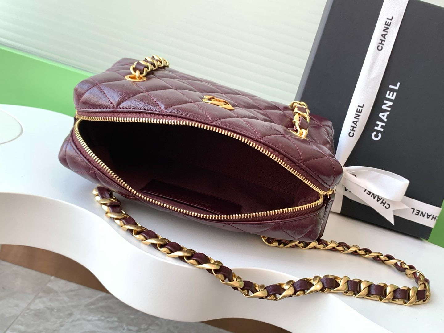 Ch**el Bowling Bag 15x25x11cm