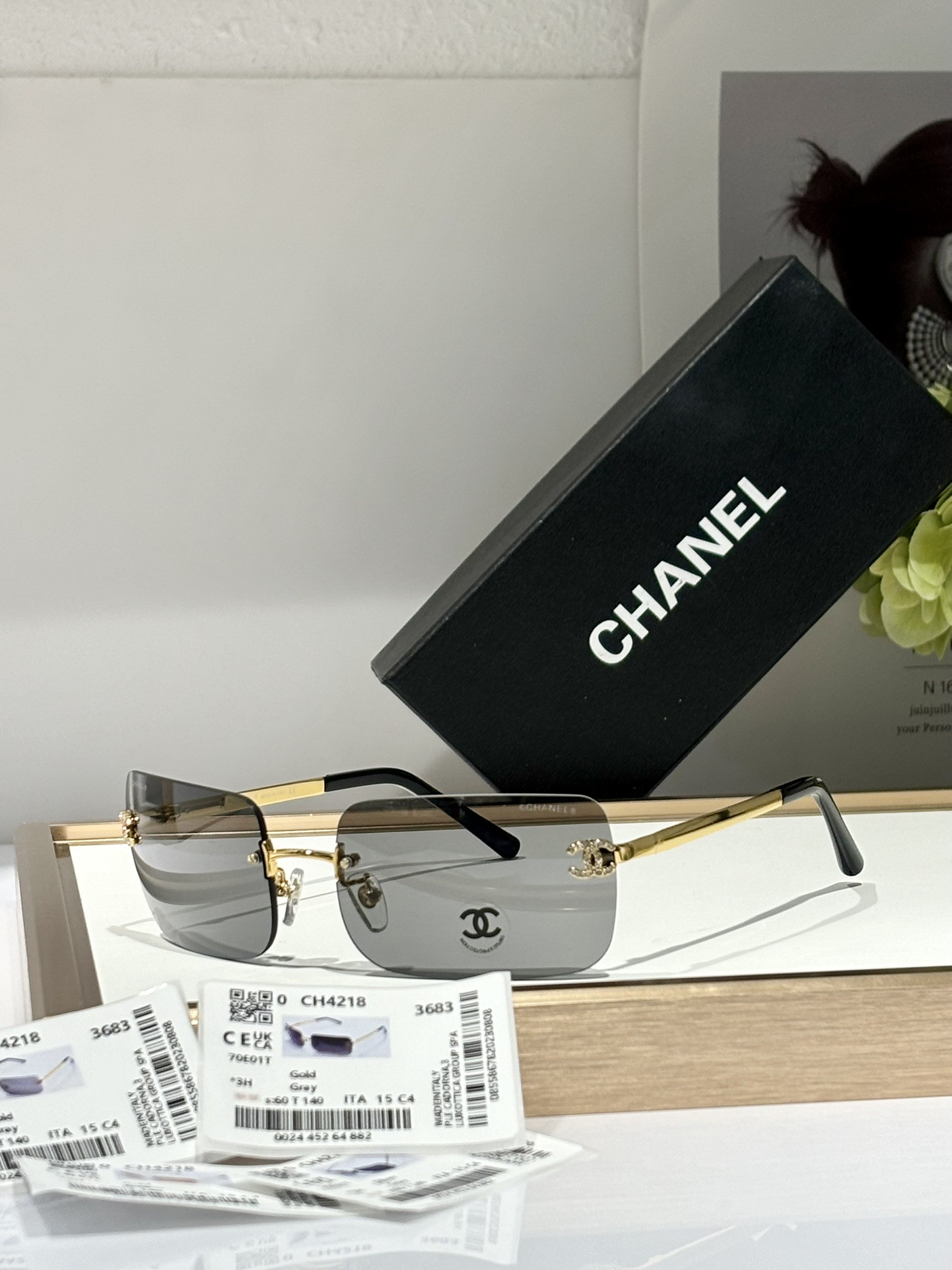 Ch**el Glasses CH4218 60-19-14