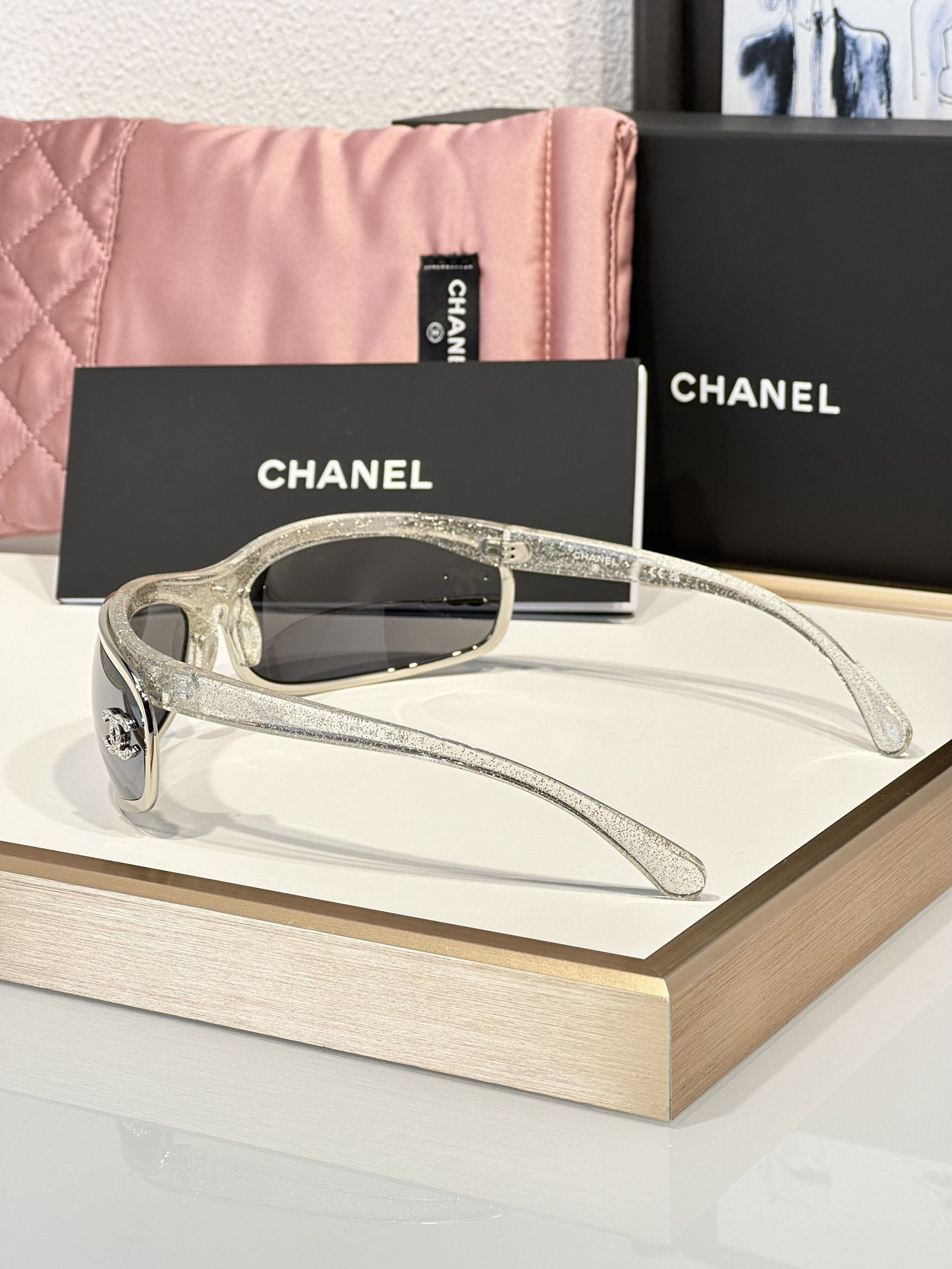 Ch**el Glasses coco neige 71557