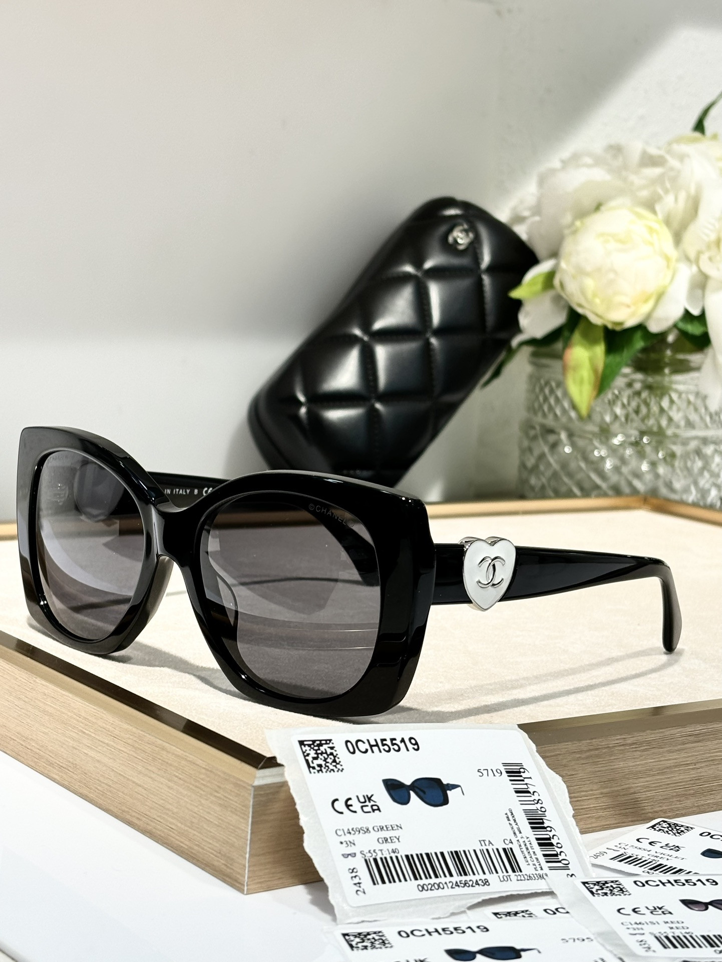 Ch**el Glasses 5519 55-17-140