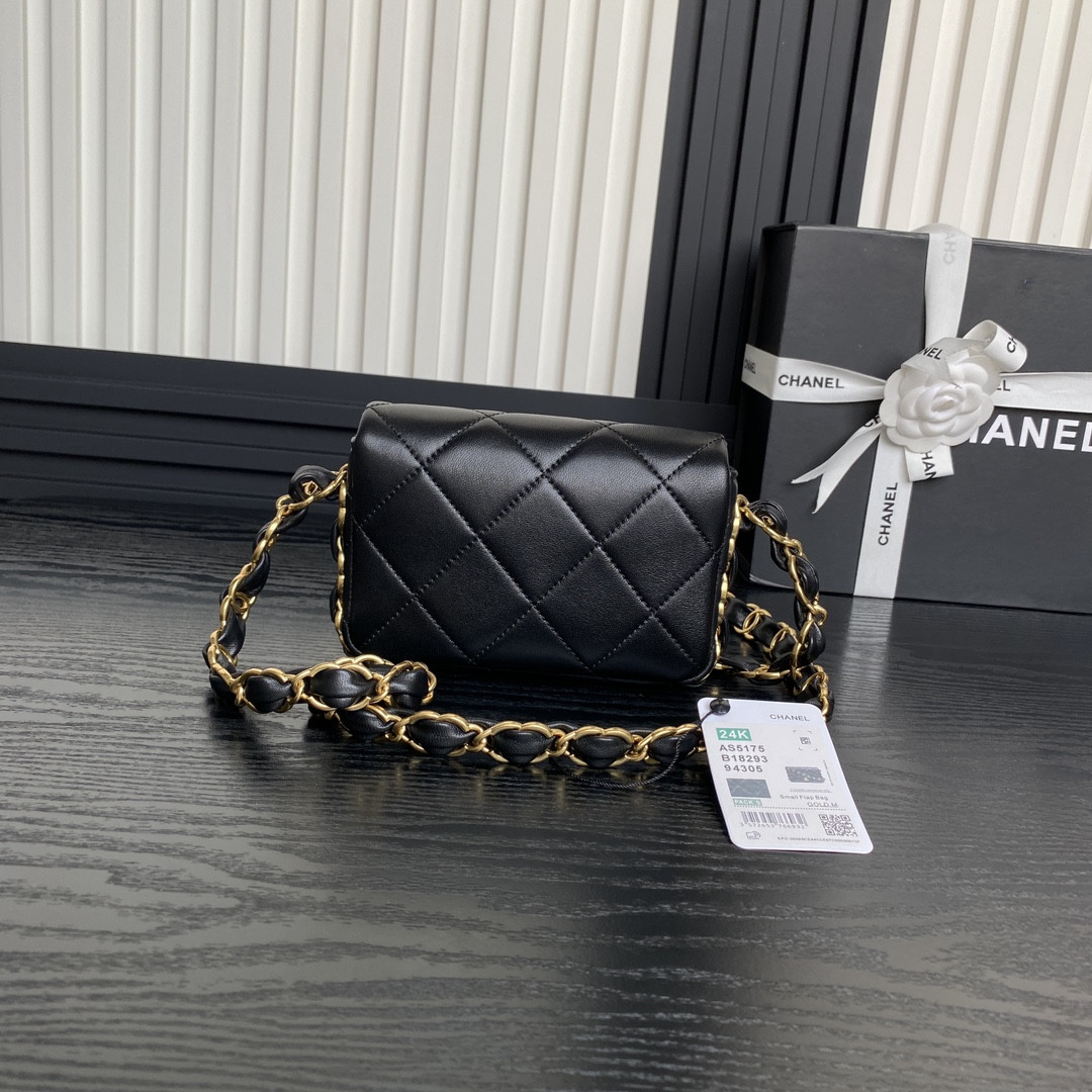 Ch**el Mini Flap Bag 12×16×5cm