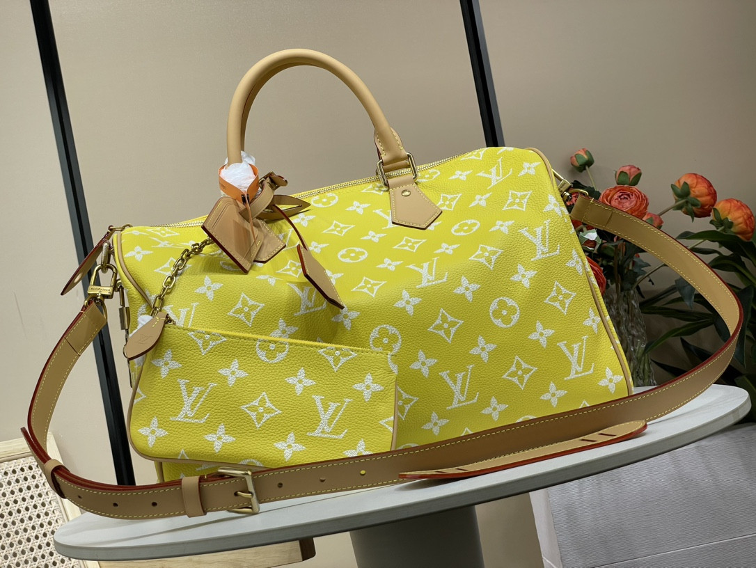 LV Speedy P9 Bandoulière 40 Lemonade M13920   40 x 26 x23cm