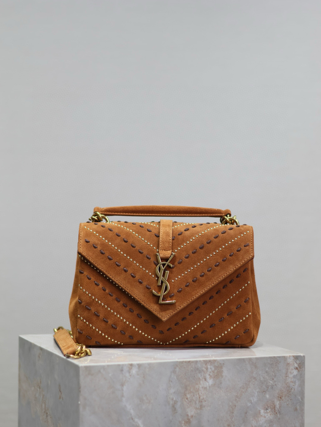 Y51 Monogram COLLEGE MEDIUM BAG 24x17x6cm