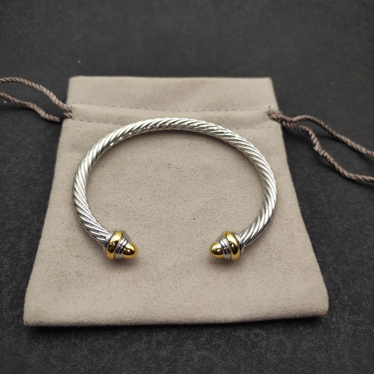 Dau1d Yvrm*n 5mm Wrap Bracelet(wrist circumference 15-20cm)