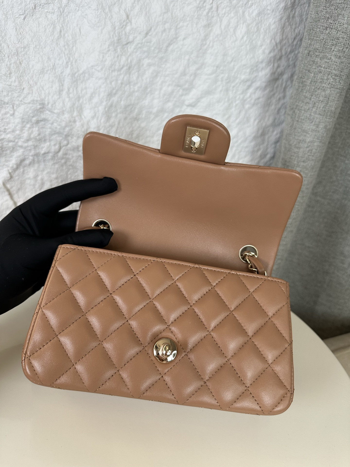 Ch**el Mini Flap Bag 20x12x6cm