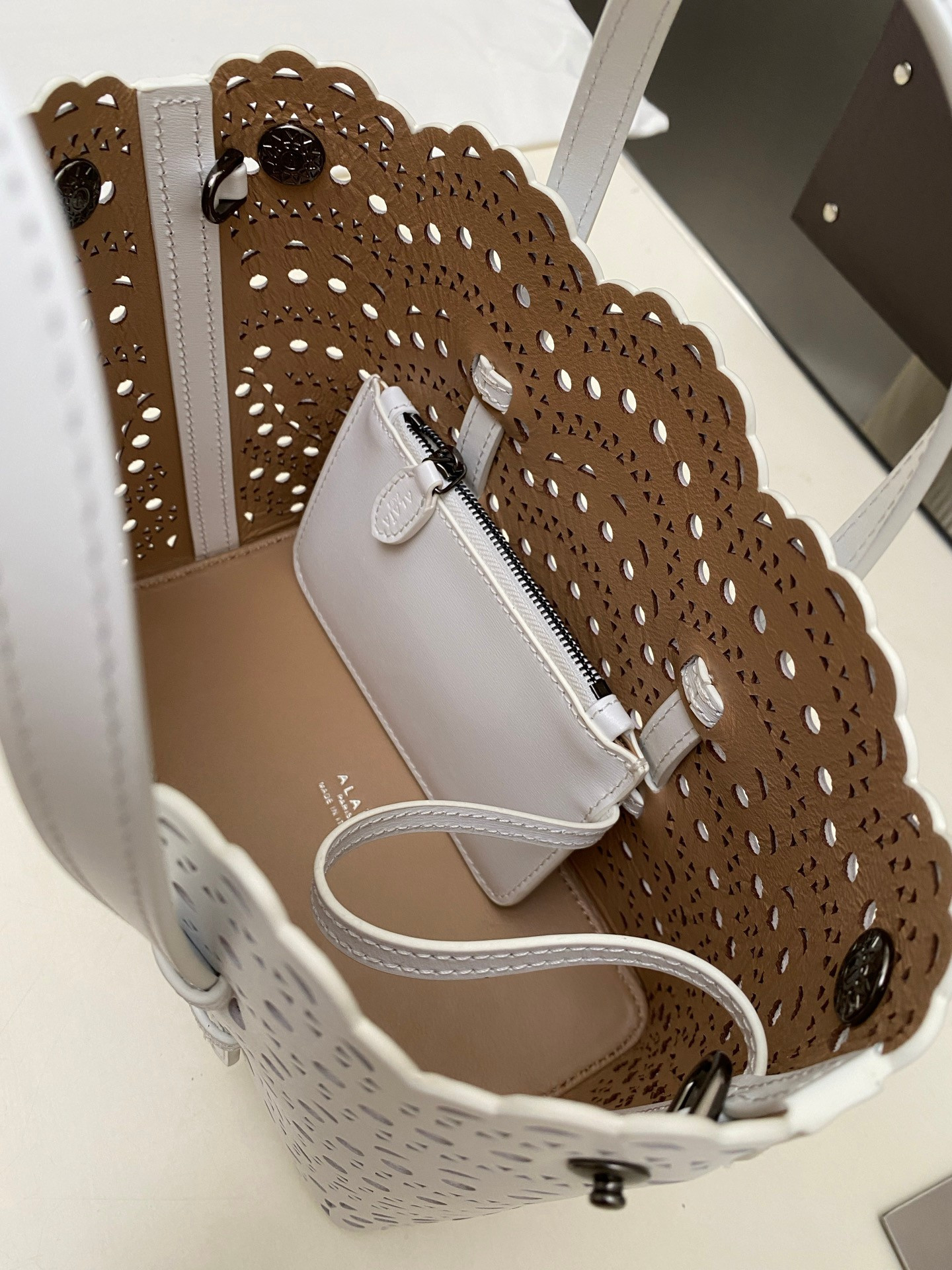 A1a1a Mina 20 bag In Vienne Wave 20x17x10cm