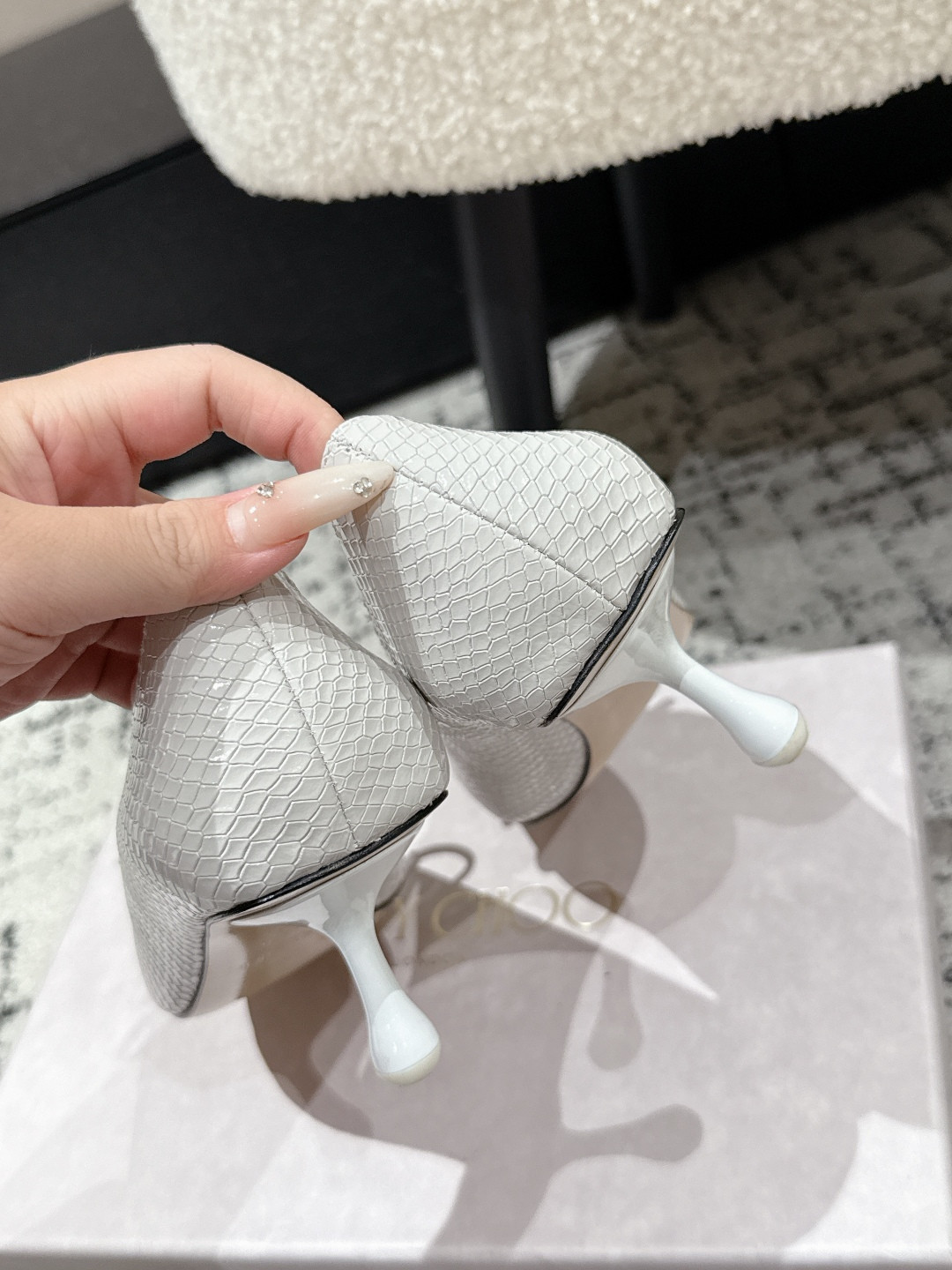 UA J1m*y Ch00 Scarlett Pumps 5cm