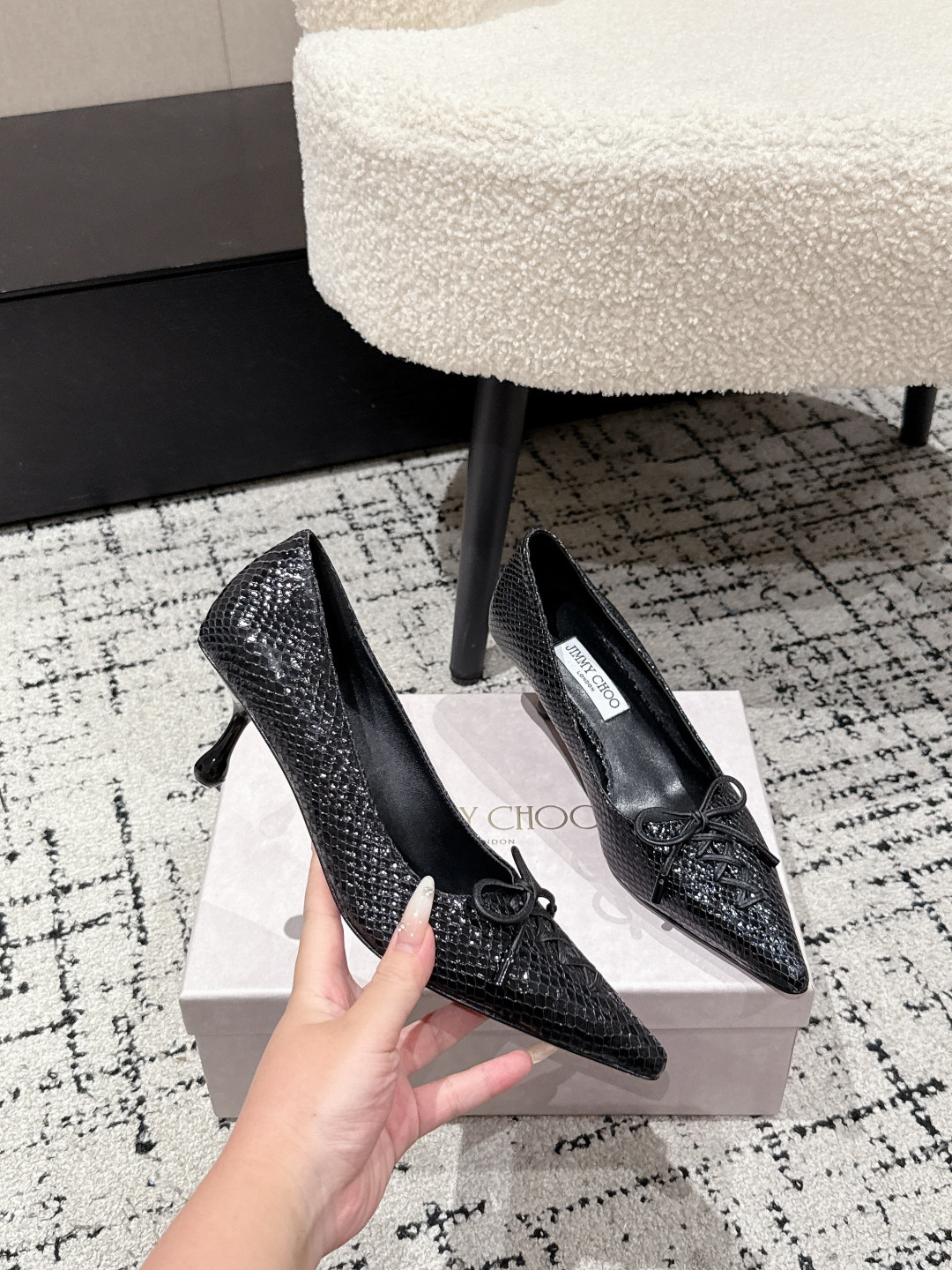 UA J1m*y Ch00 Scarlett Pumps 5cm