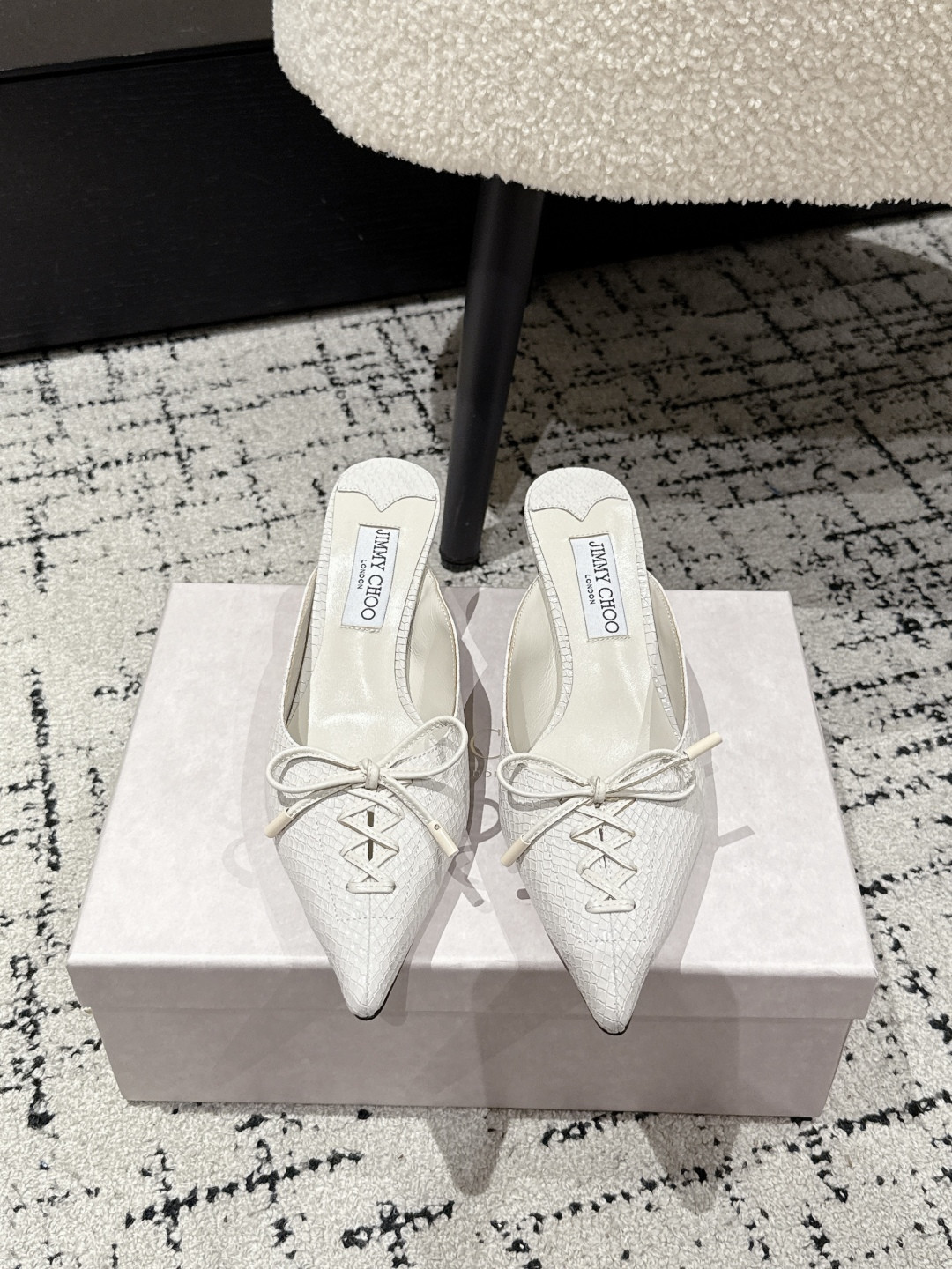 UA J1m*y Ch00 Scarlett Mule 5cm