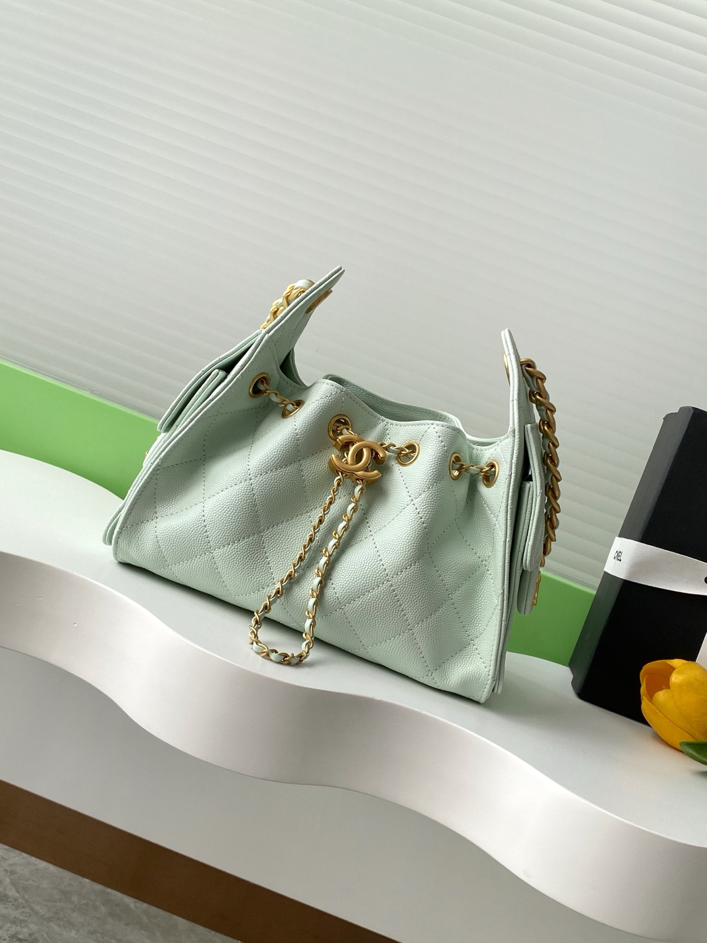 Ch**el 25C Bucket Bag 20x22x12.5cm