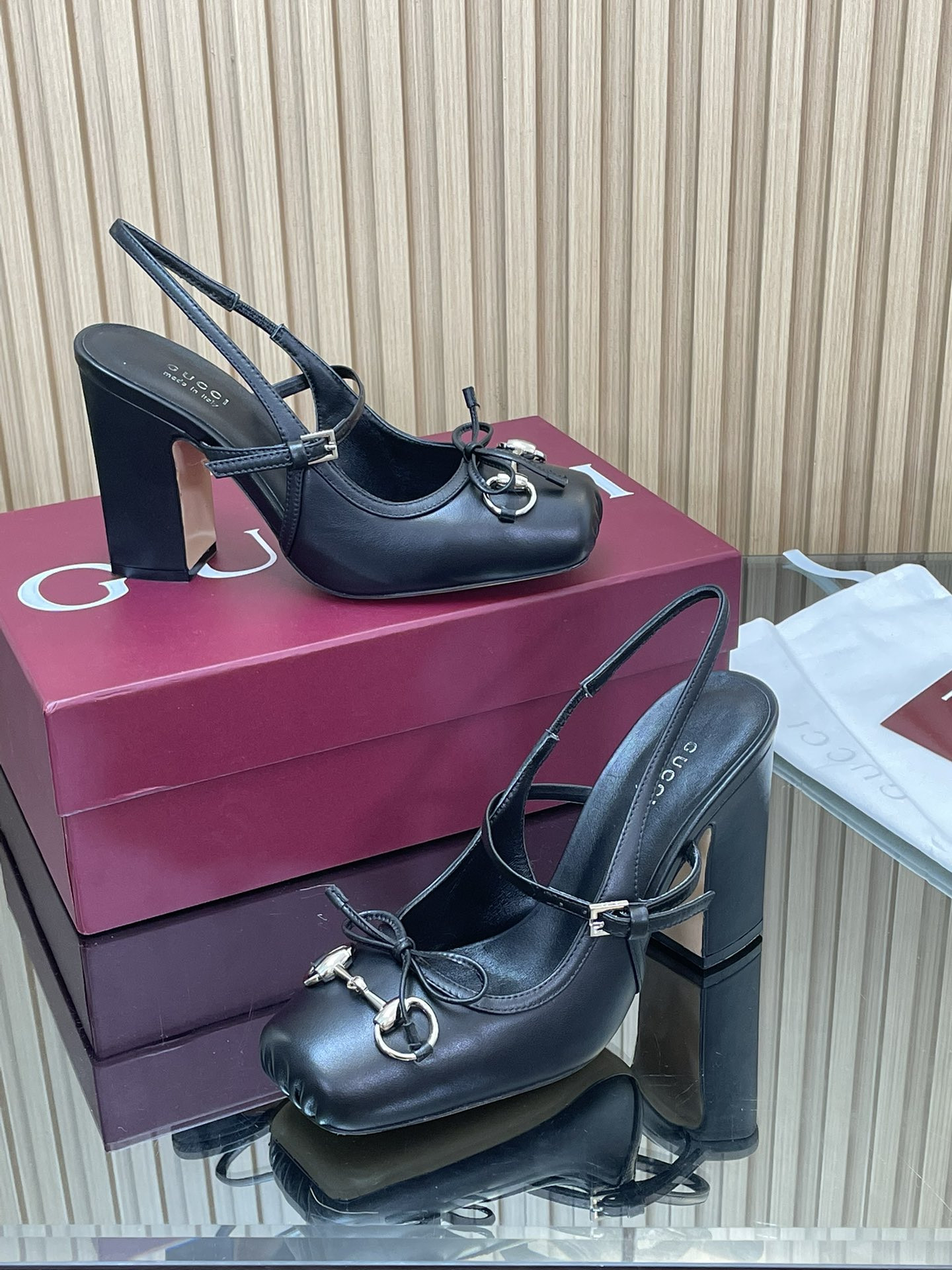 UA Gvc*1 Gvc*1 Horsebit Slingback Pump 9.5cm Heel