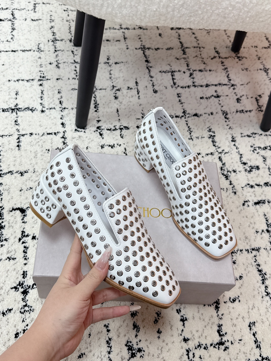 UA J1m*y Ch00 Eliot Slipper 4.5cm Heel