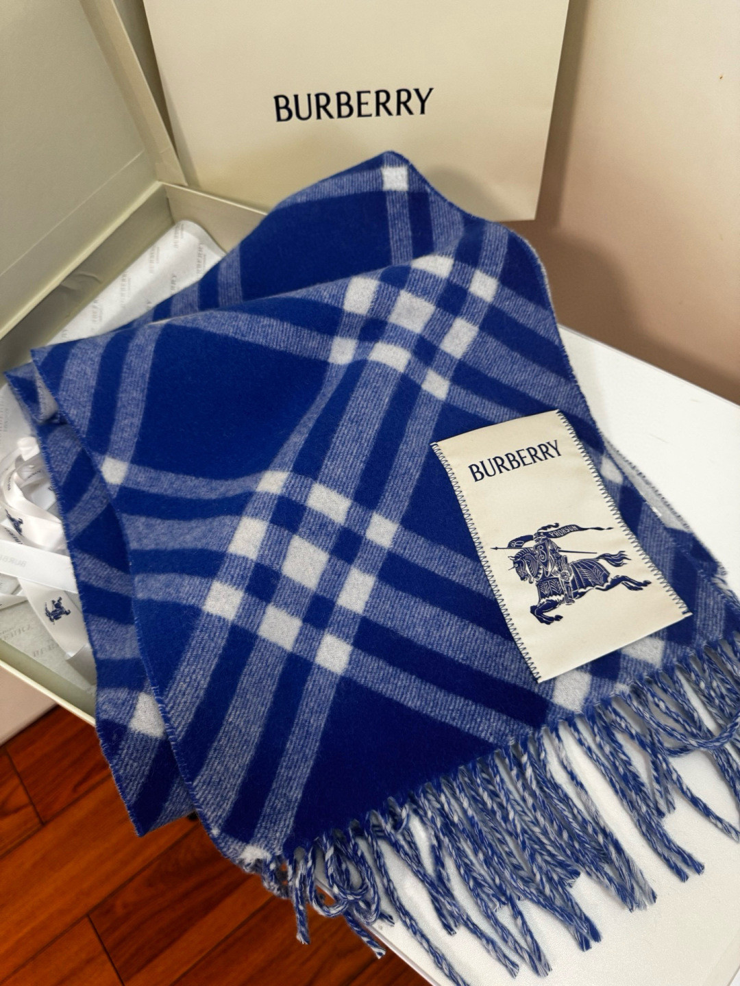 Bv*b*rry scarf 30x180cm 100% cashmere
