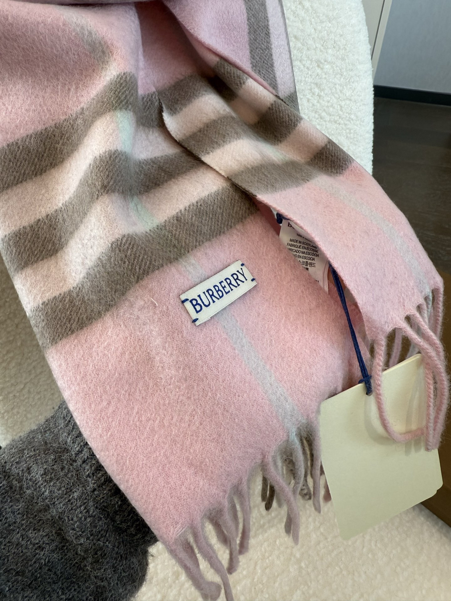 Bv*b*rry scarf 30x180cm