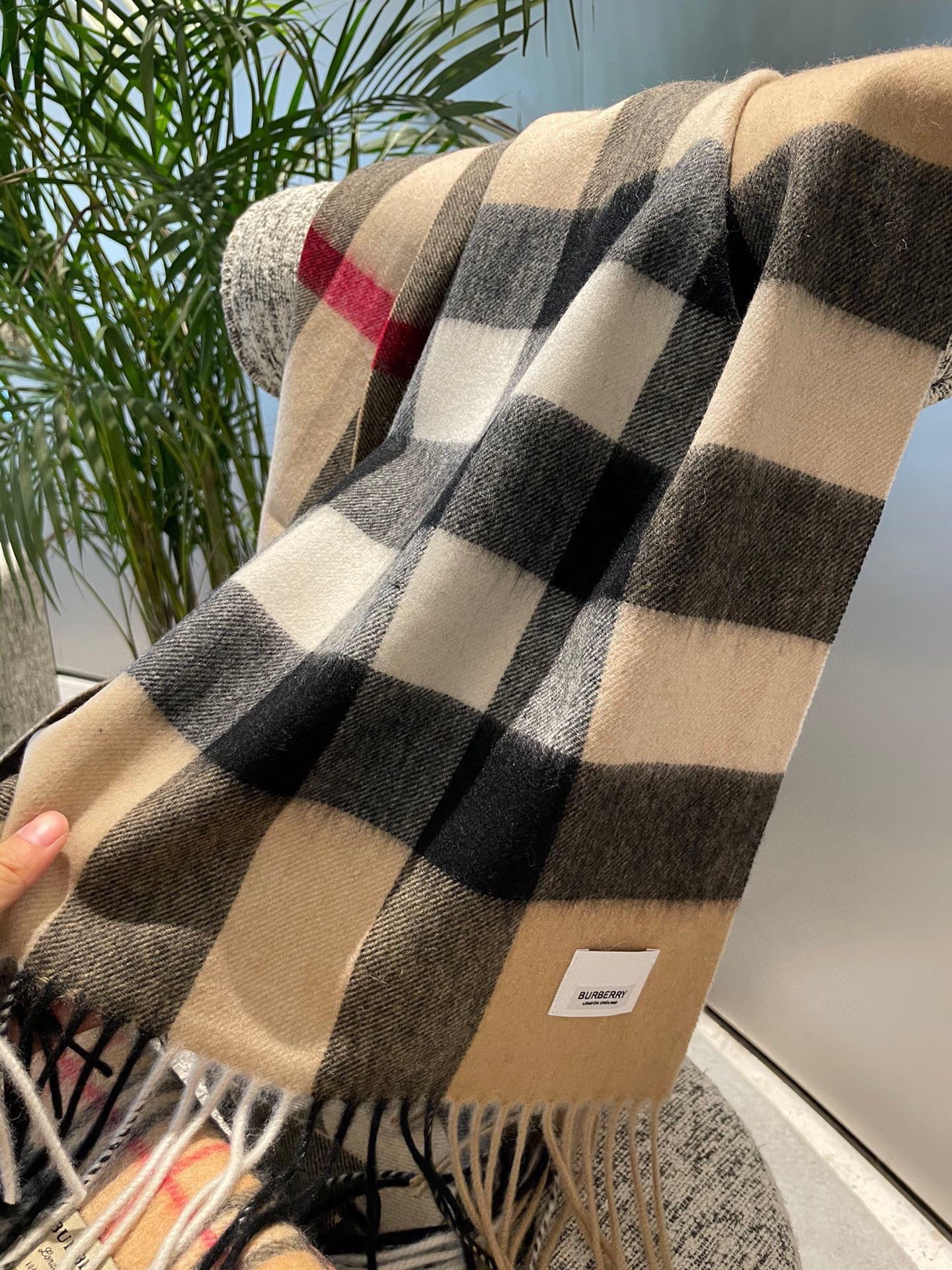 Bv*b*rry scarf 35x180cm