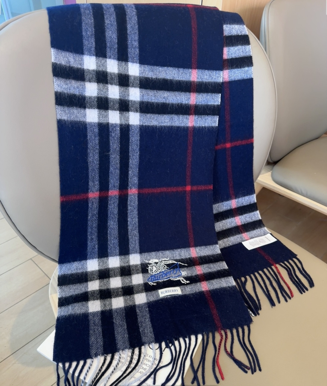 Bv*b*rry scarf 30x180cm
