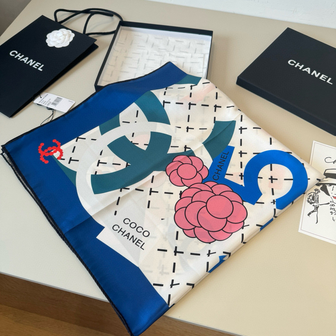 Ch**el scarf 90x90cm