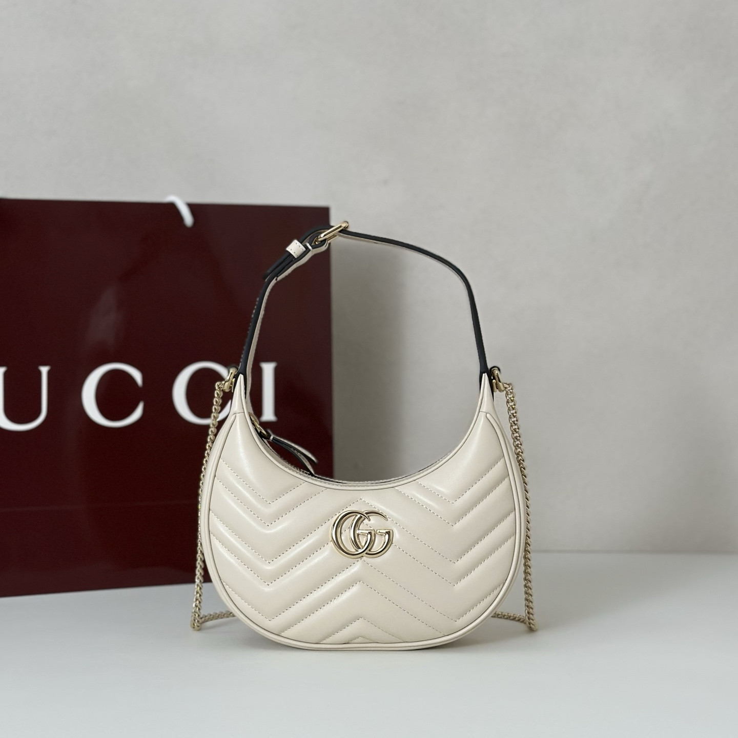 Gvc*1 GG Marmont Small Shoulder Bag 21.5x11x5cm