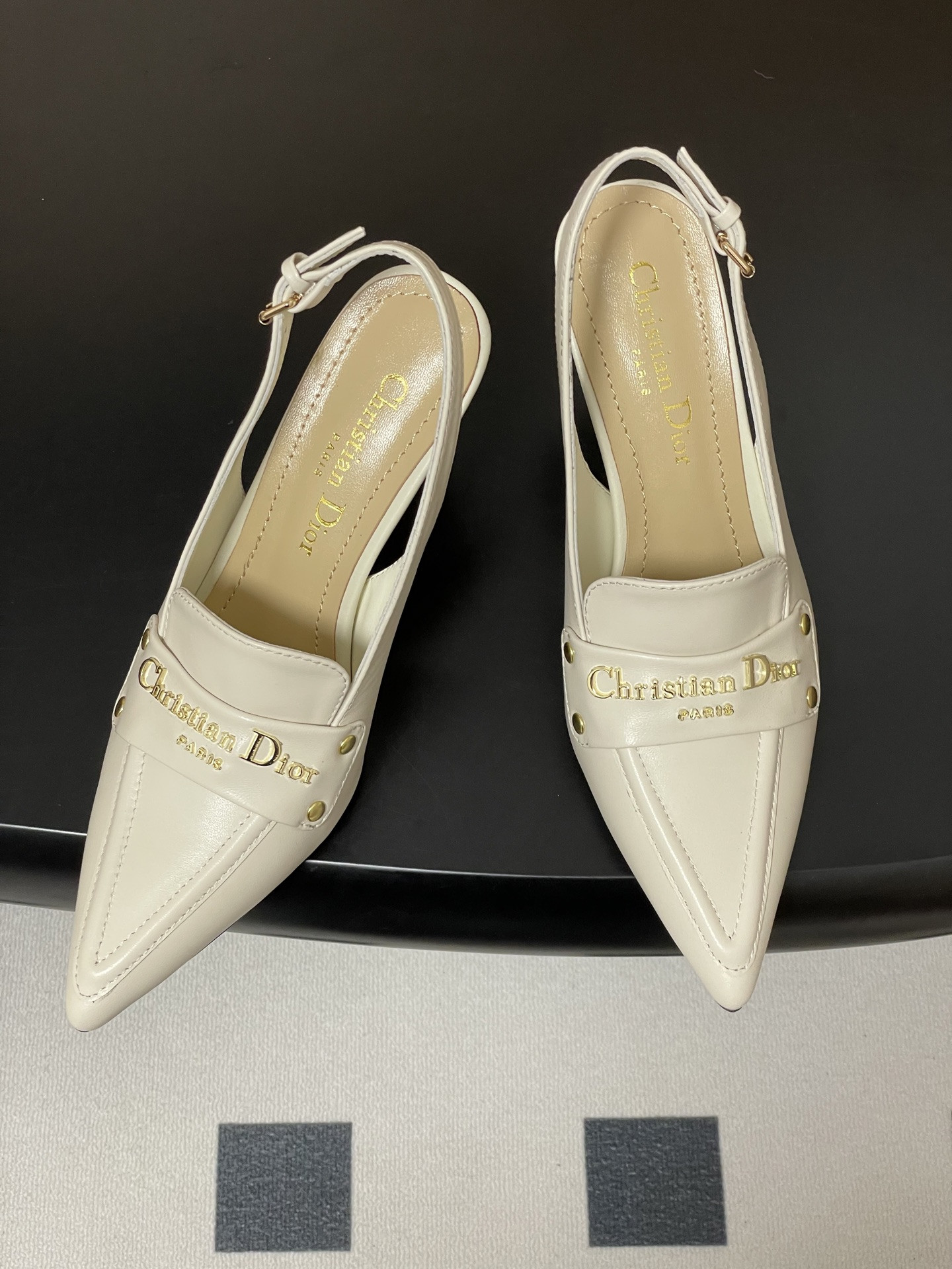 UA D10r Boy Slingback Pump 8.5cm Heel