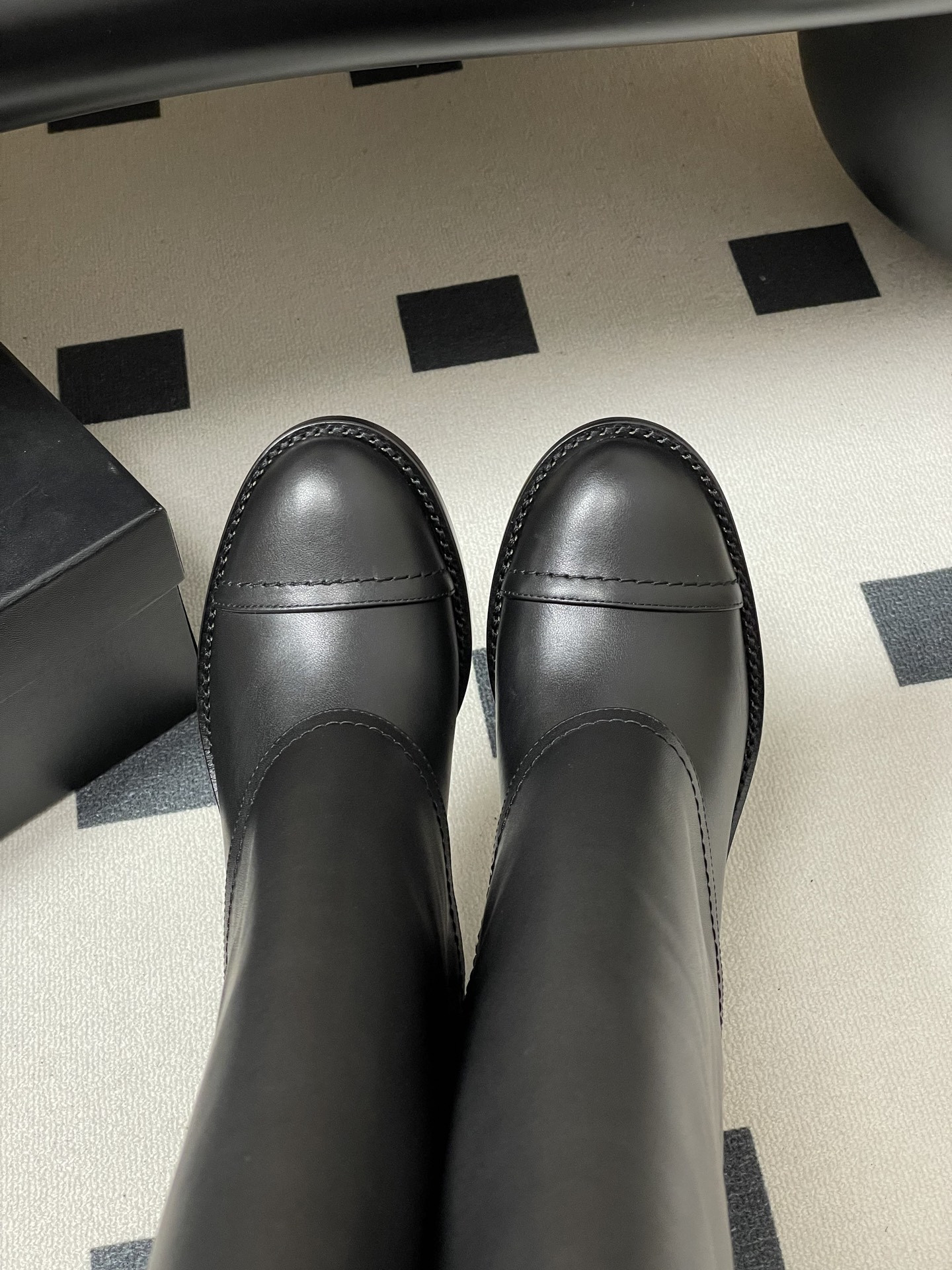 UA Ch**el High Boots 7cm Heel