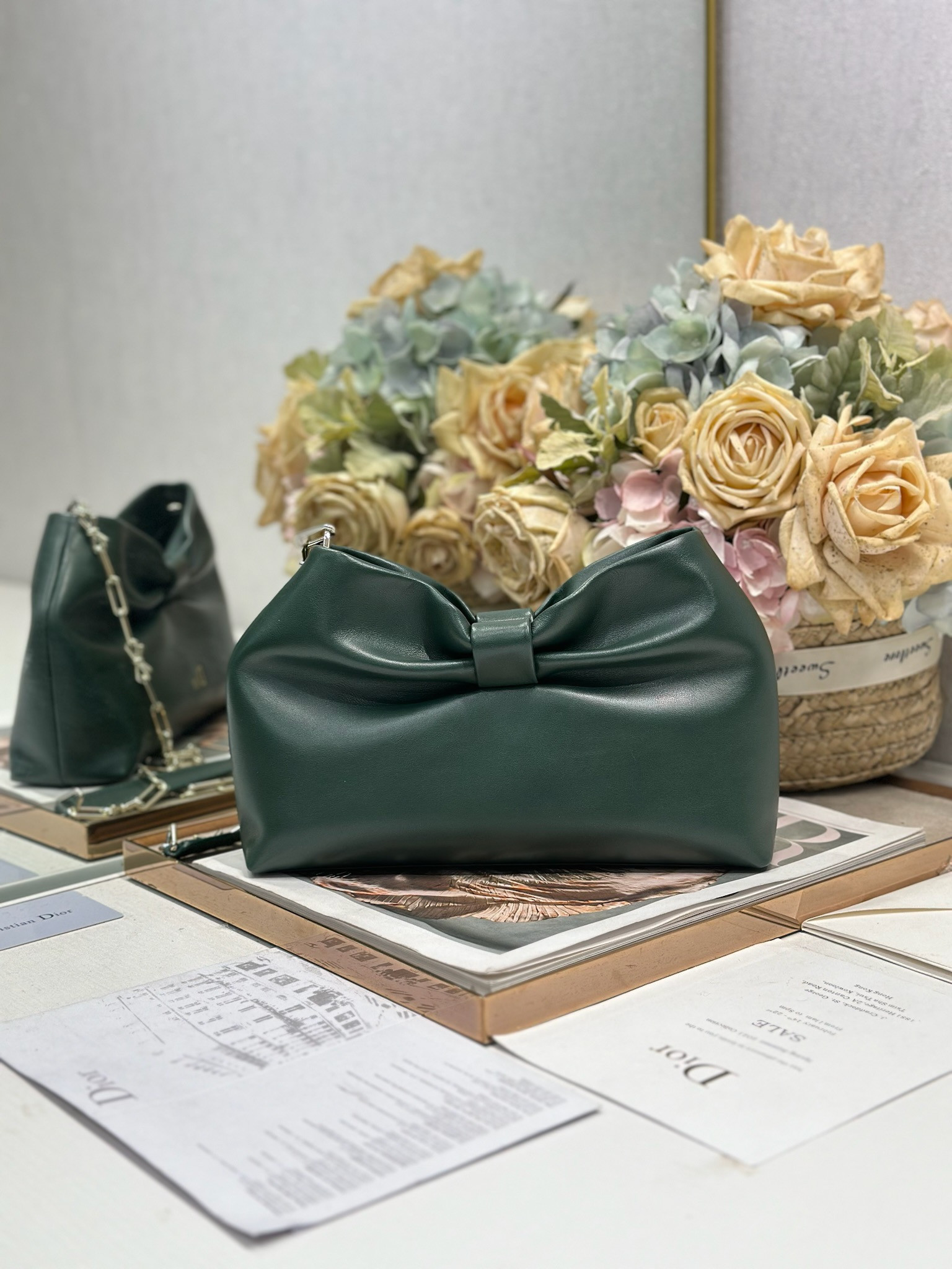 D10r Small Bow Bag 26x16x10cm