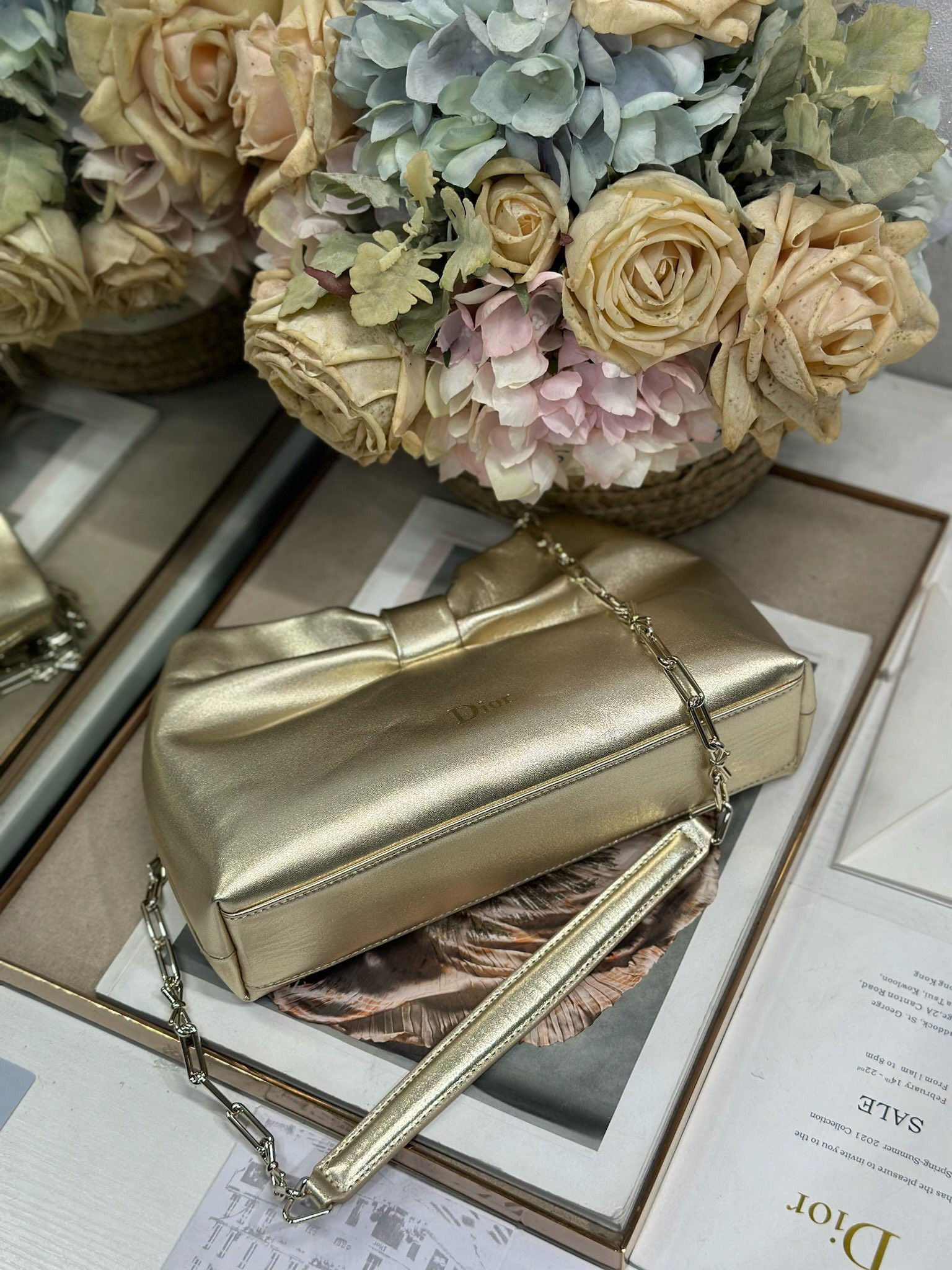 D10r Small Bow Bag 26x16x10cm