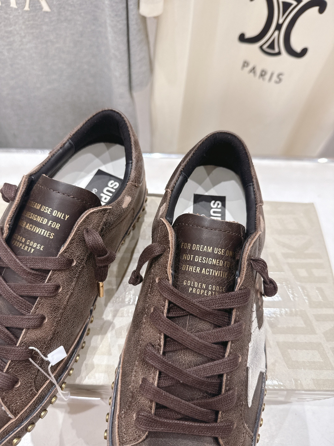 UA G01den G003e S*per-Star Sneakers