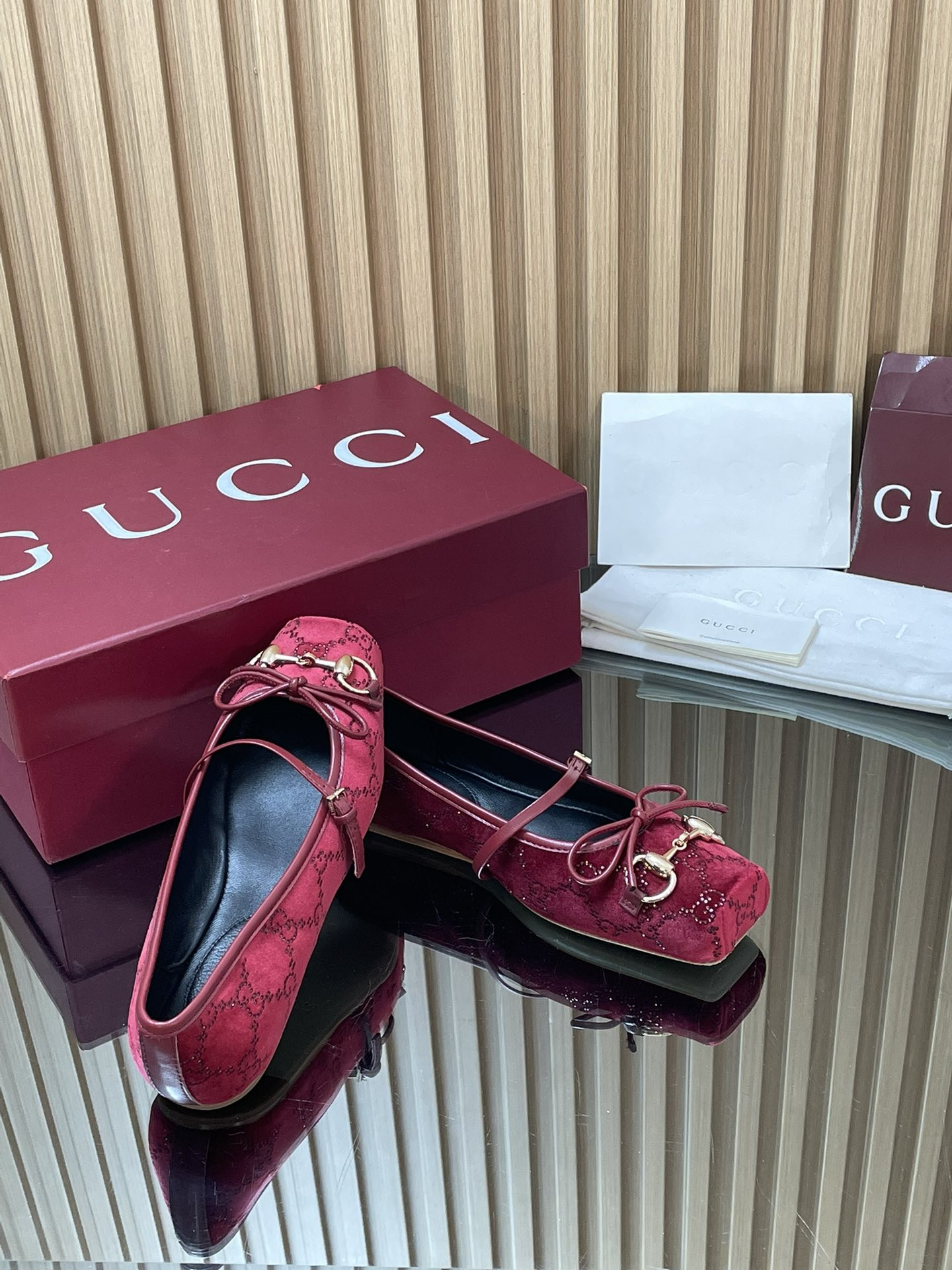 ua Gvc*1 horsebit ballet flat