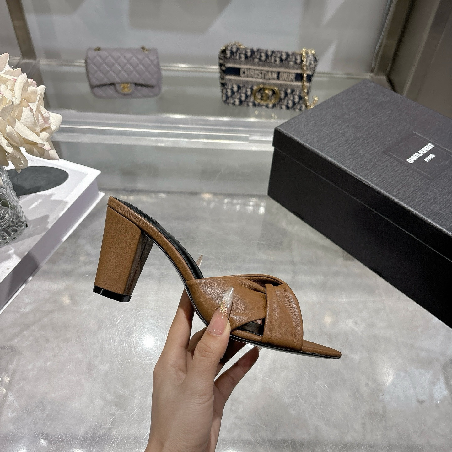 UA Y51 FRANCIANE Mules 7.5cm Heel