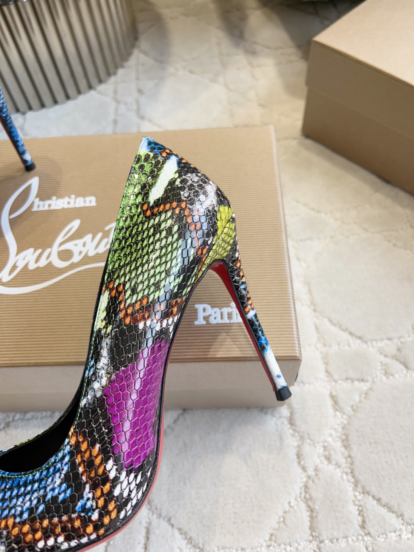 UA Chr1st1an Louboutin So Kate Pumps 10cm Heel
