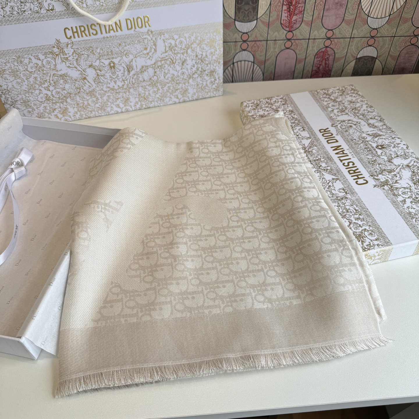 D10r shawl 140x140cm