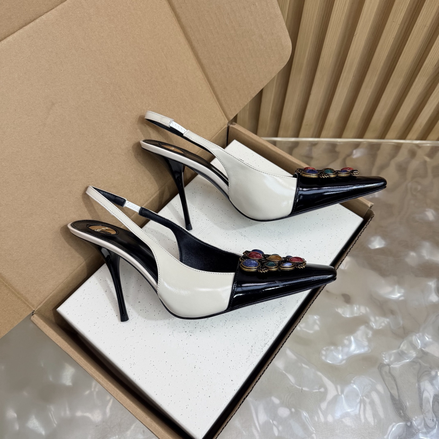 UA Y51 ICELAND Slingback 10.5cm Heel