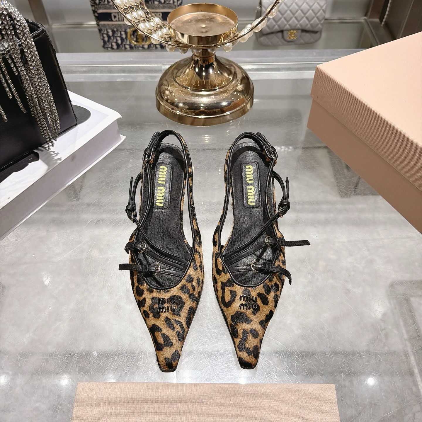 UA M1v M1v Crocodile Embossed Slingback Pumps